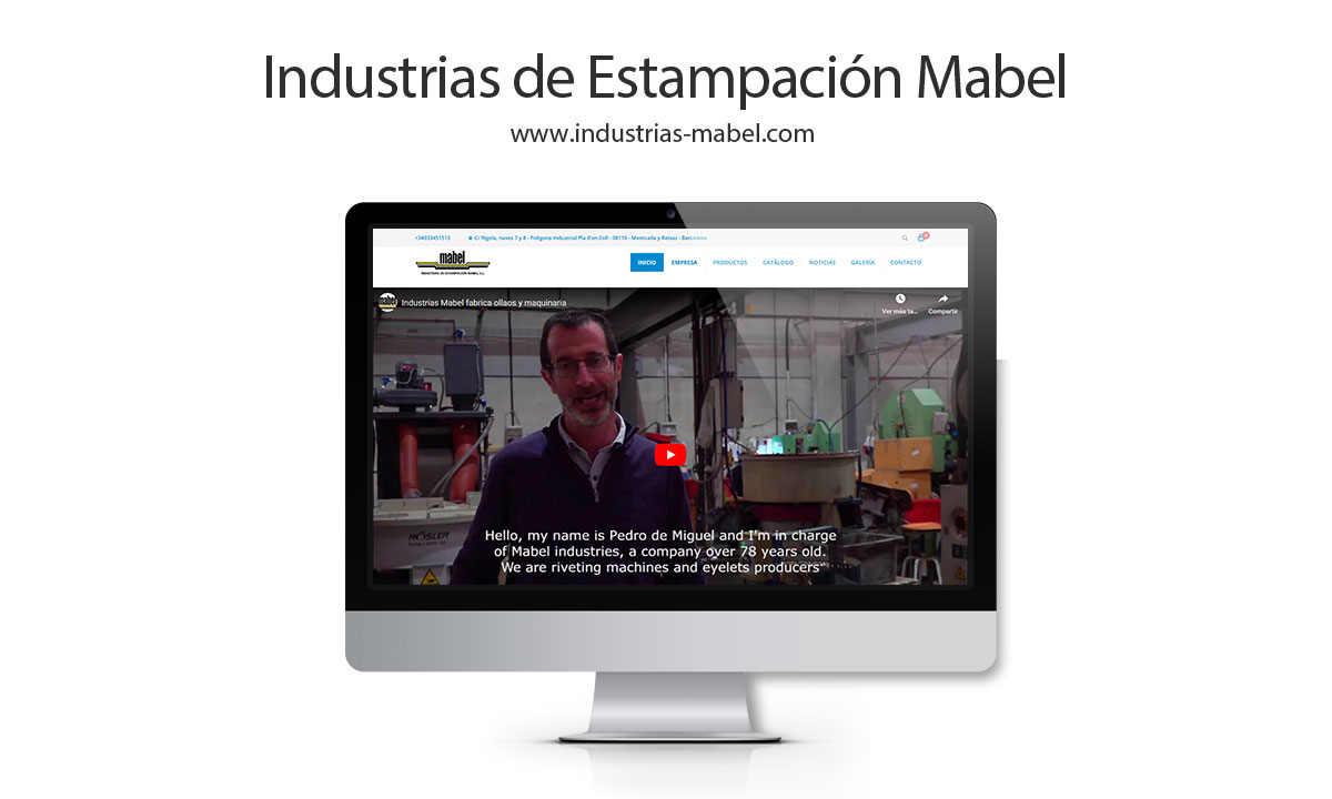 Disseny web Montcada - industrias-mabel